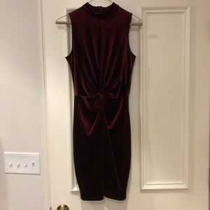 Velour dress